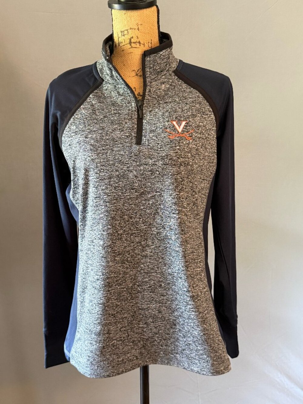 UVA women's pullover jacket